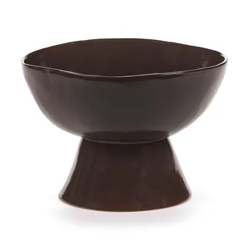 La Mère 大号高脚碗 Ø20.5cm - 深棕色 - Serax