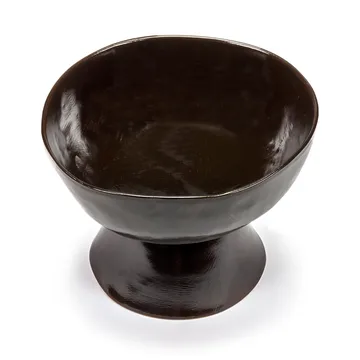 La Mère 大号高脚碗 Ø20.5cm - 深棕色 - Serax
