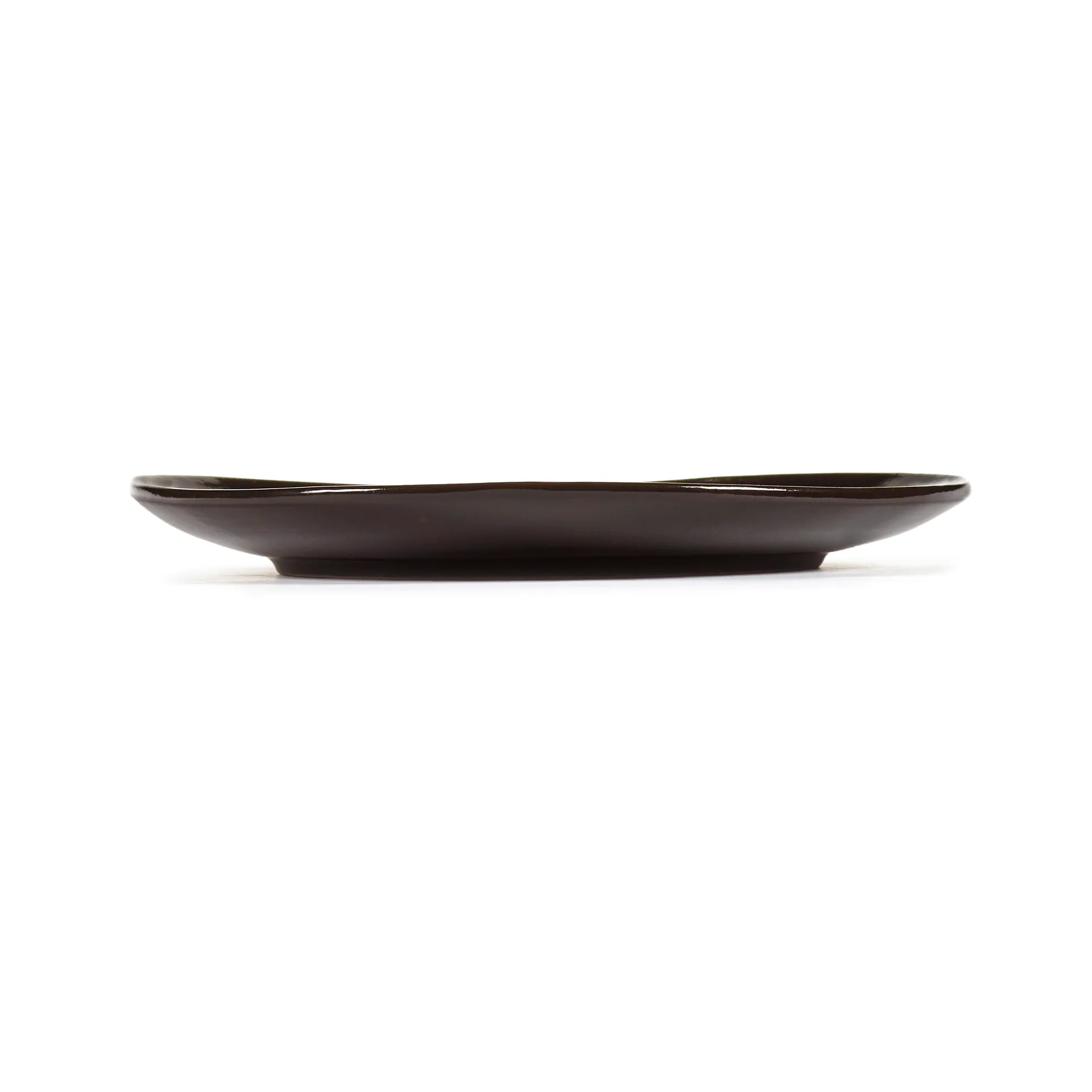 La Mère 中号餐盘 Ø20cm 2支装, 深棕色 Serax