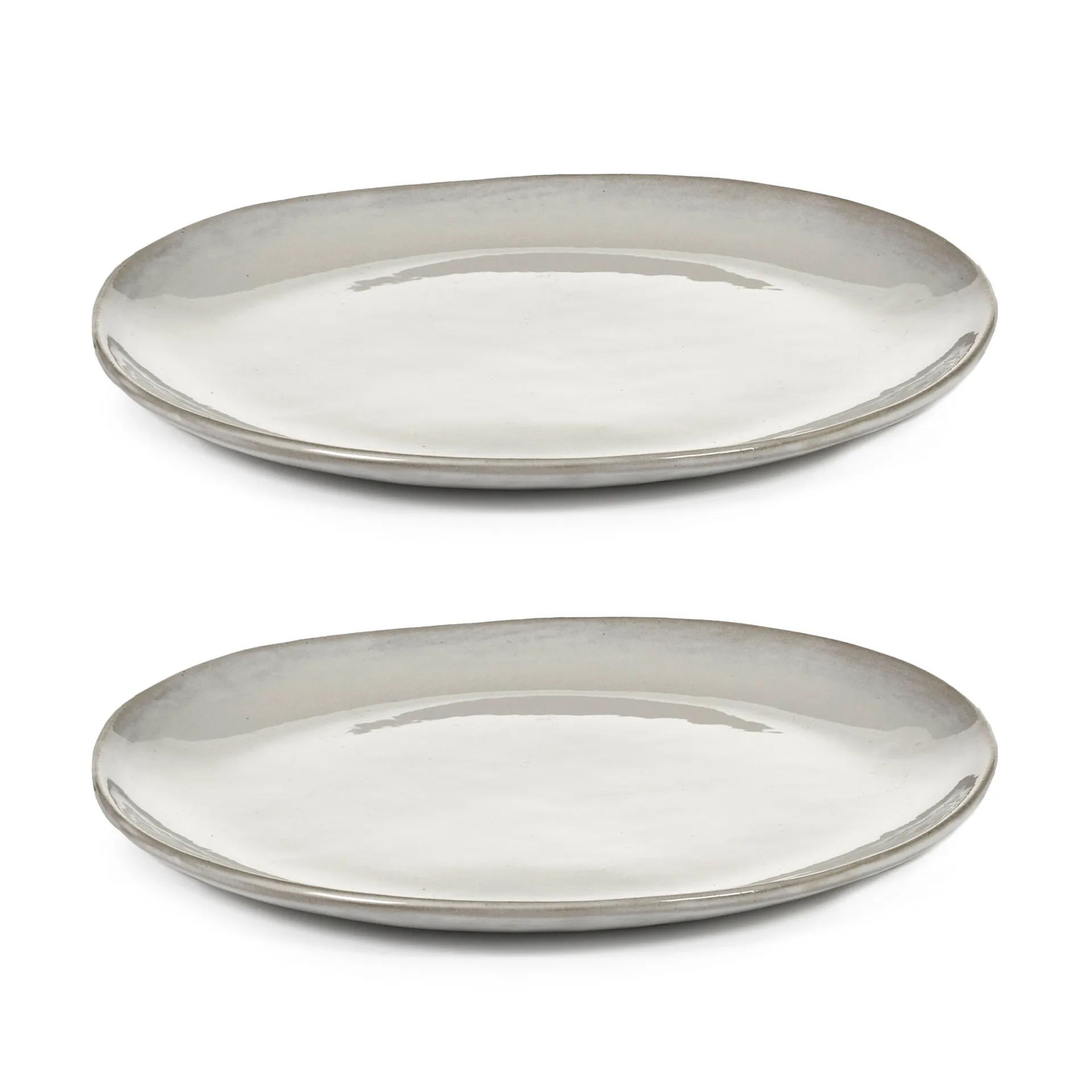 La Mère 中号餐盘 Ø20cm 2支装, 米白色 Serax