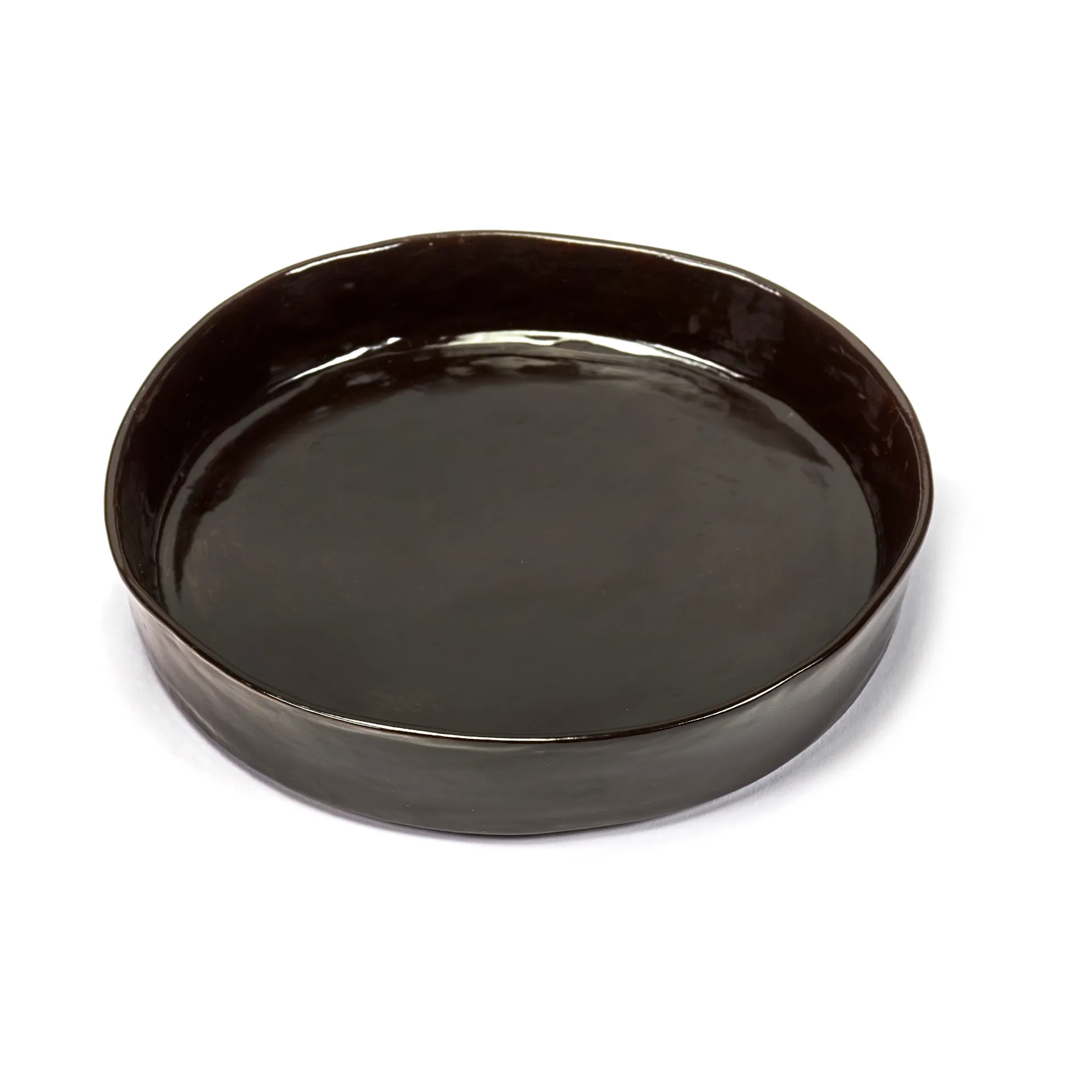 La Mère 中号深盘 Ø23cm 2支装, 深棕色 Serax