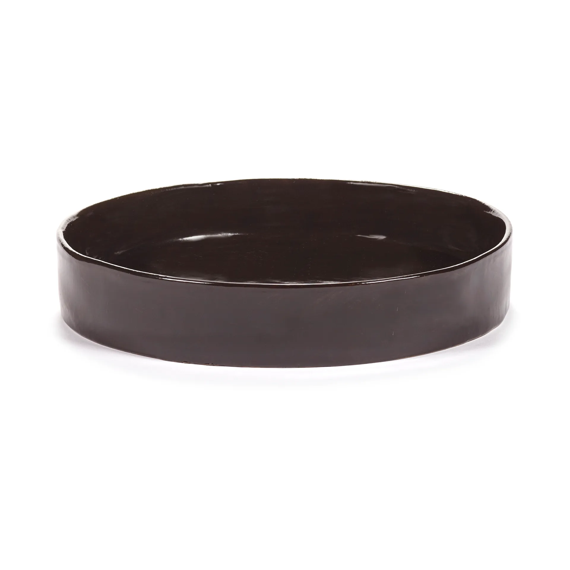 La Mère 大号深盘 Ø25cm, 深棕色 Serax