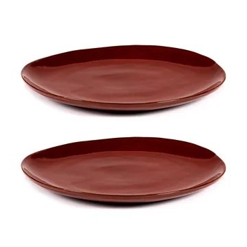 La Mère 加大餐盘 Ø27cm 2支装 - 威尼斯红 - Serax