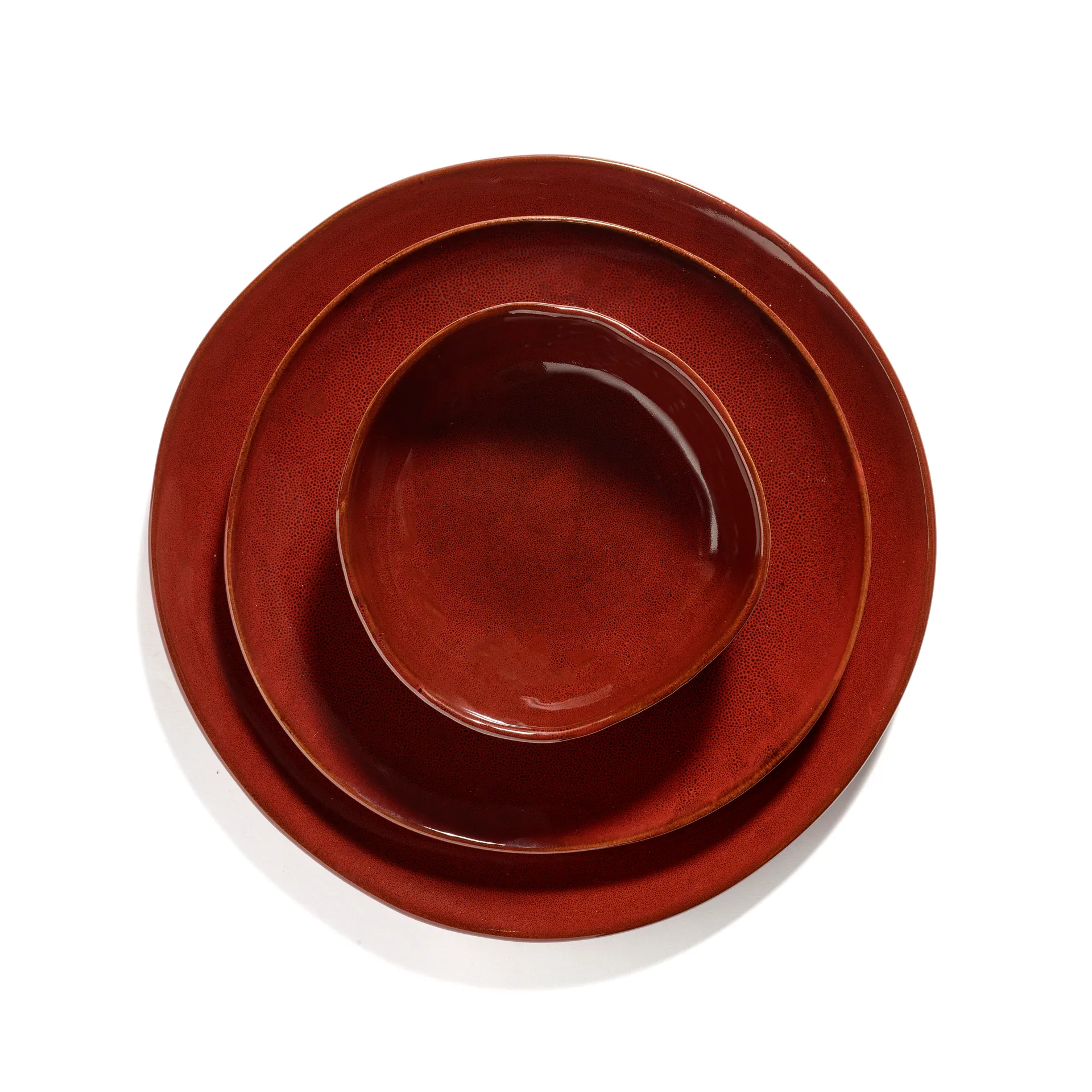 La Mère 加大餐盘 Ø27cm 2支装, 威尼斯红 Serax