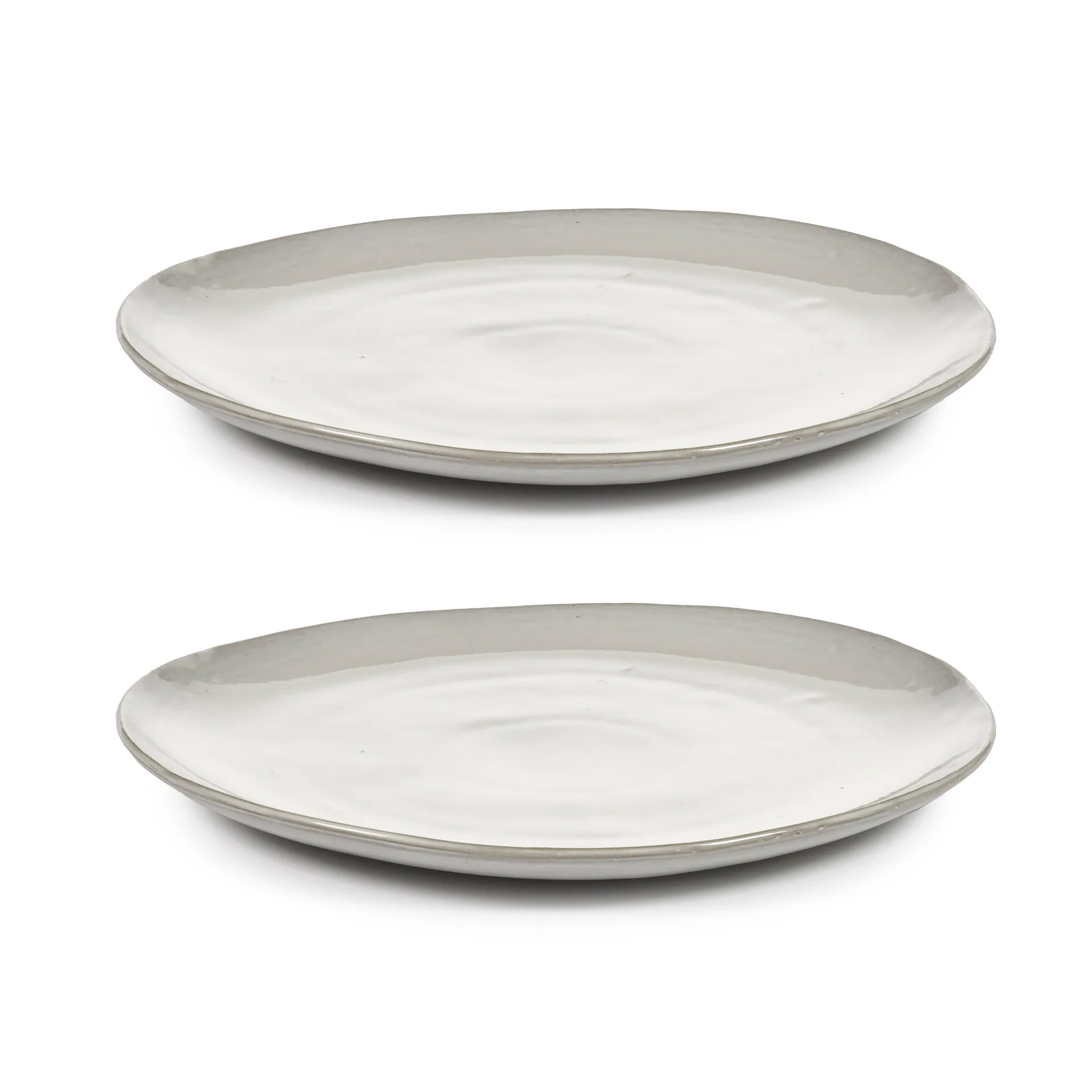 La Mère 加大餐盘 Ø27cm 2支装, 米白色 Serax