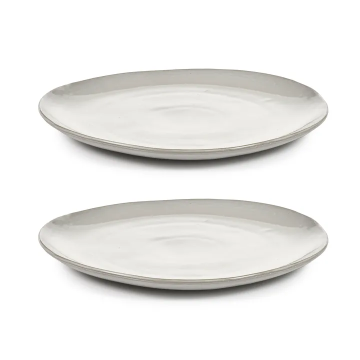 La Mère 加大餐盘 Ø27cm 2支装 - 米白色 - Serax