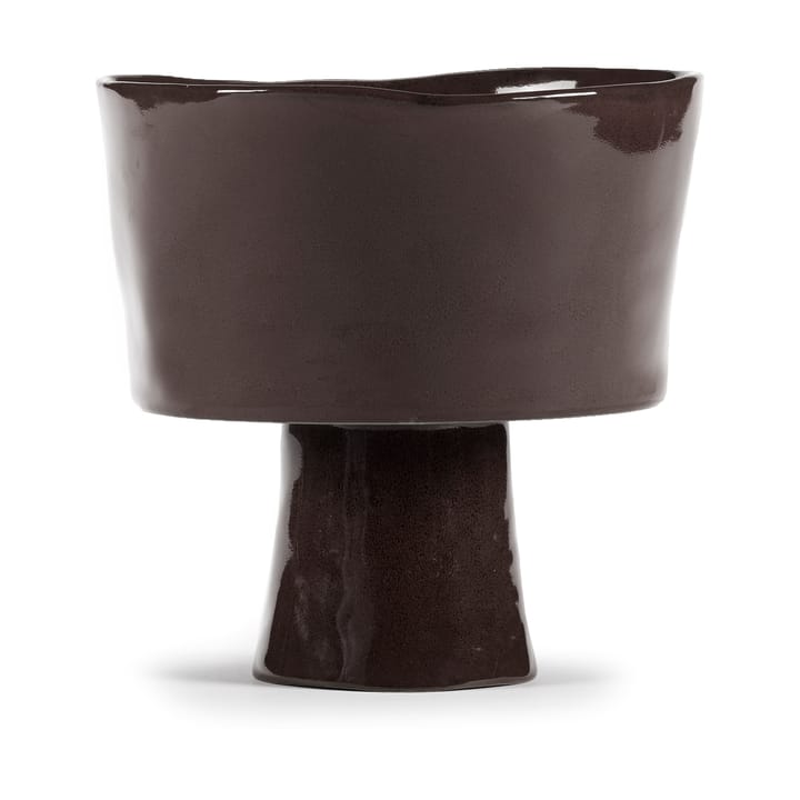 La Mère 碗 on foot Ø18 cm - Ebony - Serax