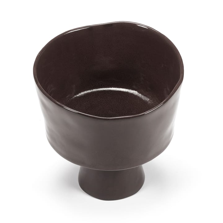 La Mère 碗 on foot Ø18 cm - Ebony - Serax