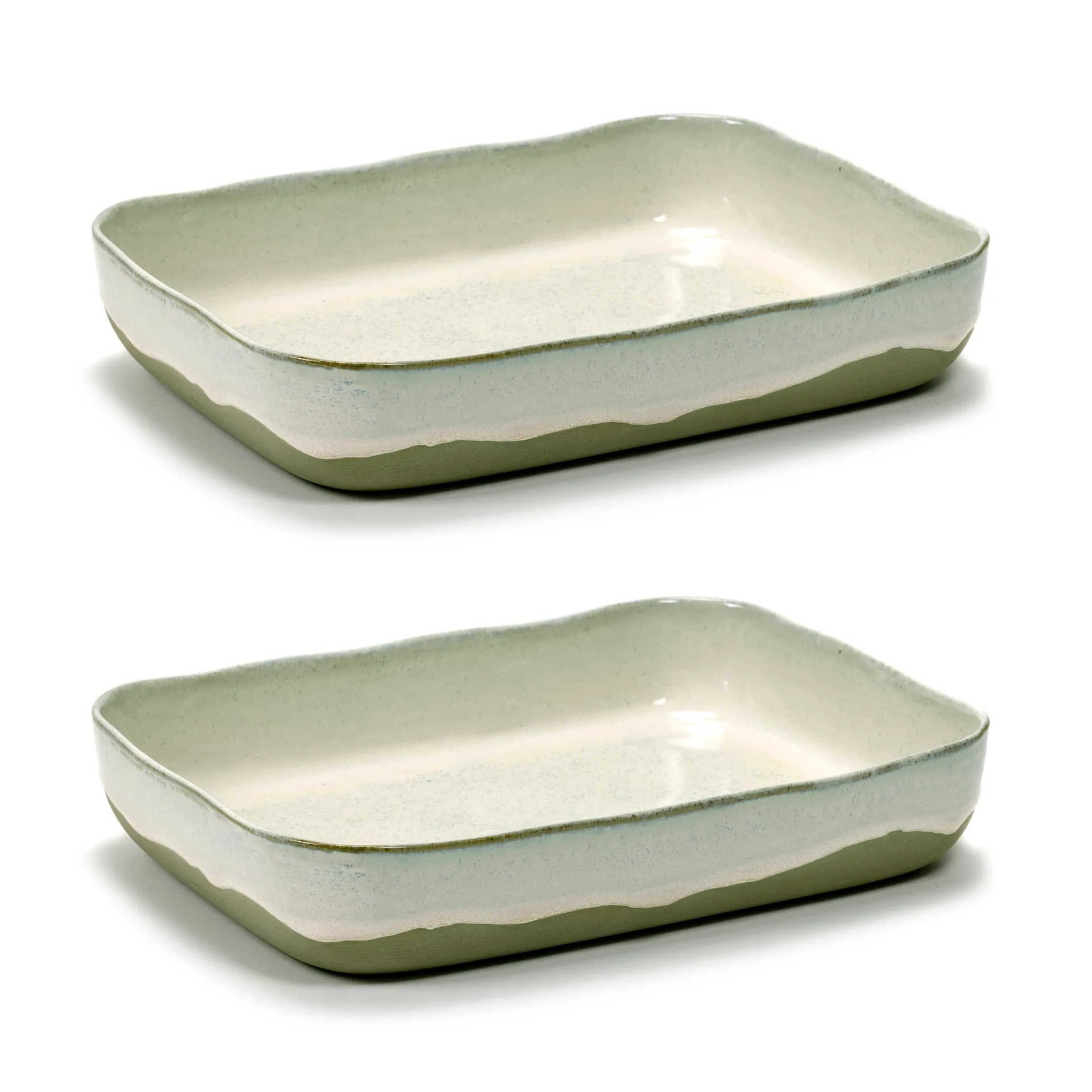 La Nouvelle Table 烤盘 10号 22x30cm 2件装, 白色 Serax