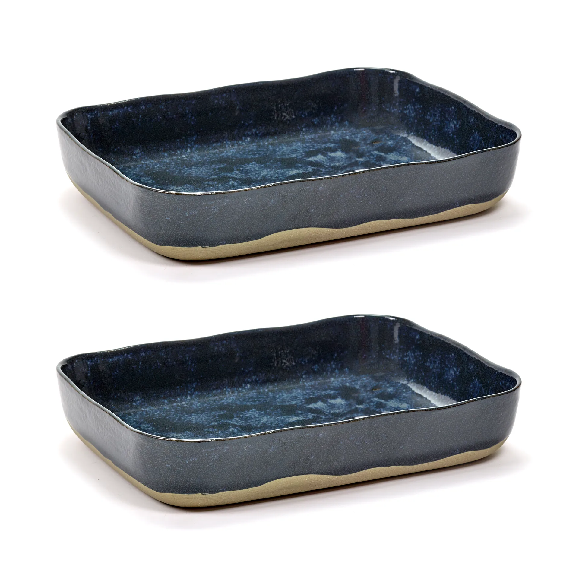 La Nouvelle Table 烤盘 10号 22x30cm 2件装, 蓝色 Serax