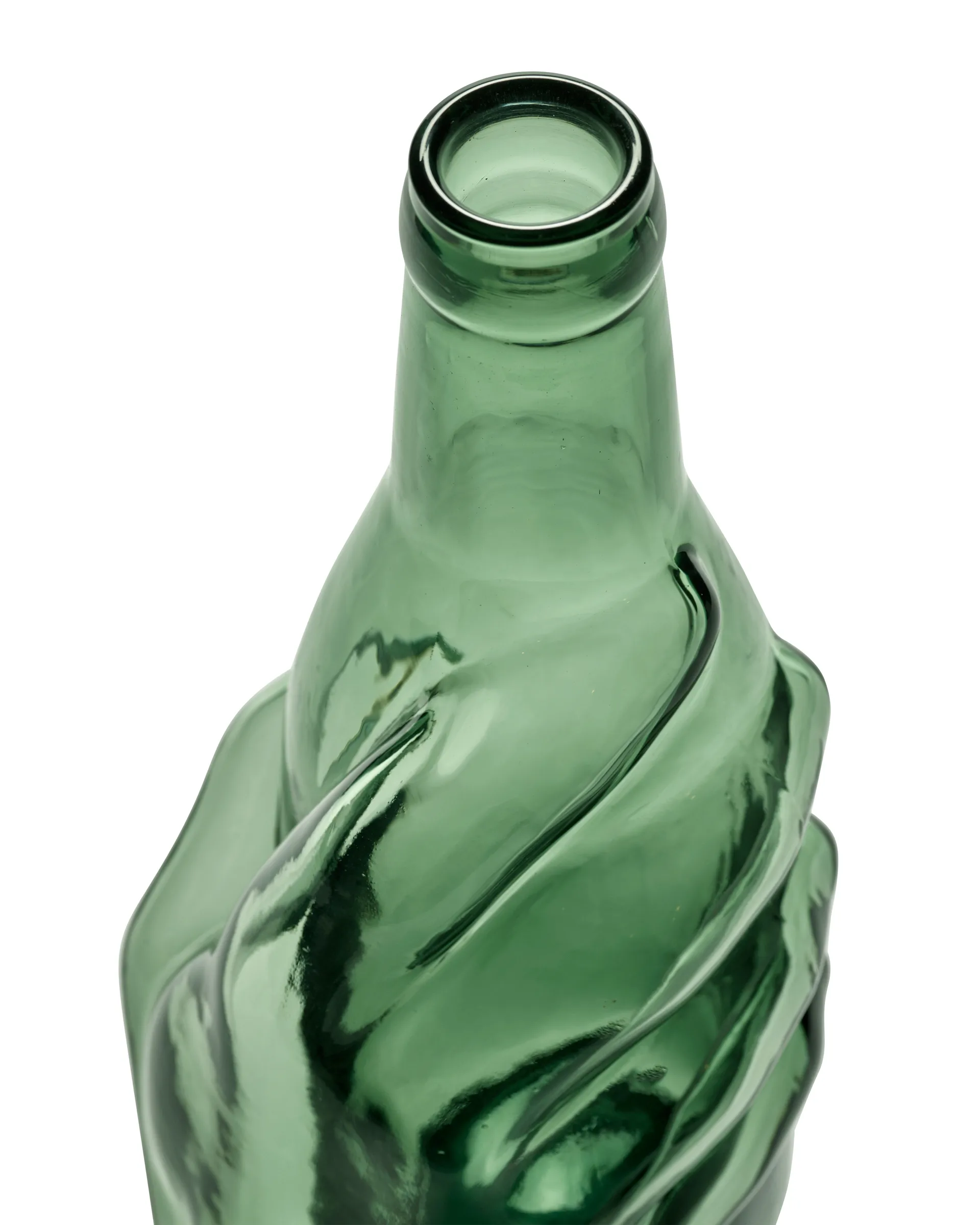 Les Objets Mouleversants醒水瓶 0.95升, 祖母绿色 Serax