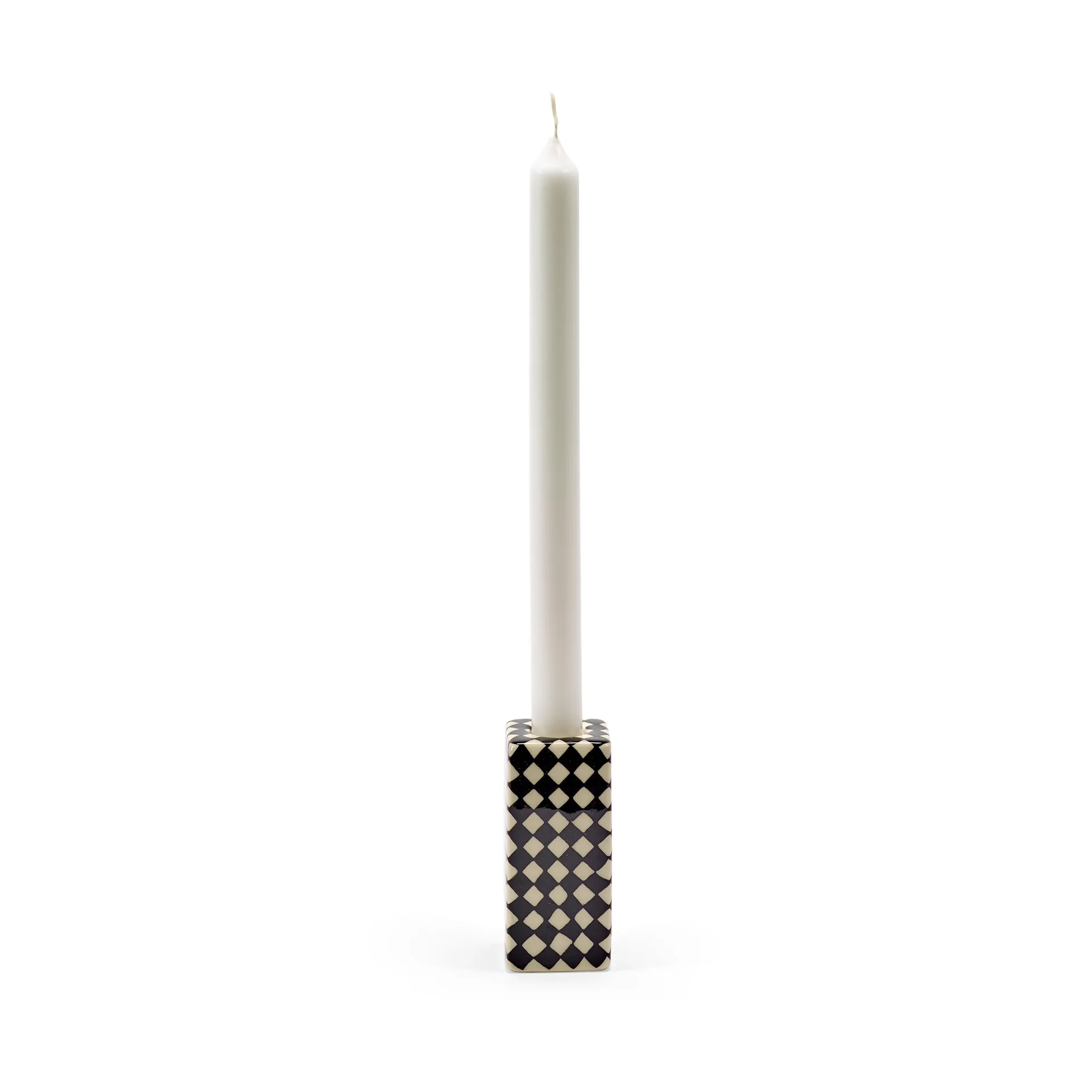 Les Objets Mouleversants 1号烛台, 黑色_白色 Serax