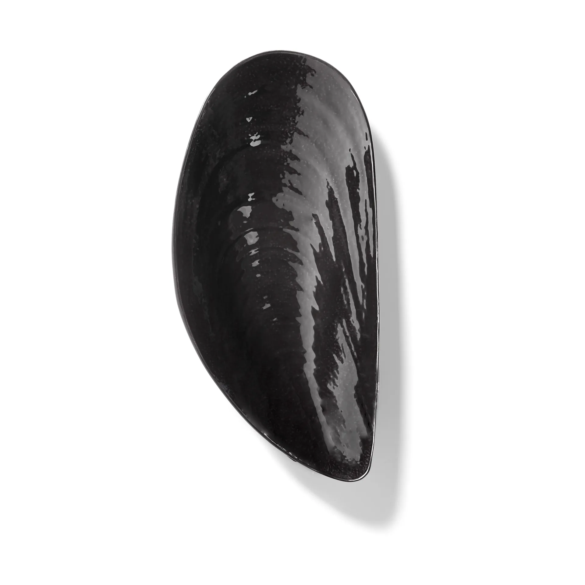 Les Objets Mouleversants MarcelL号碗 21.5x46cm, 黑色 Serax