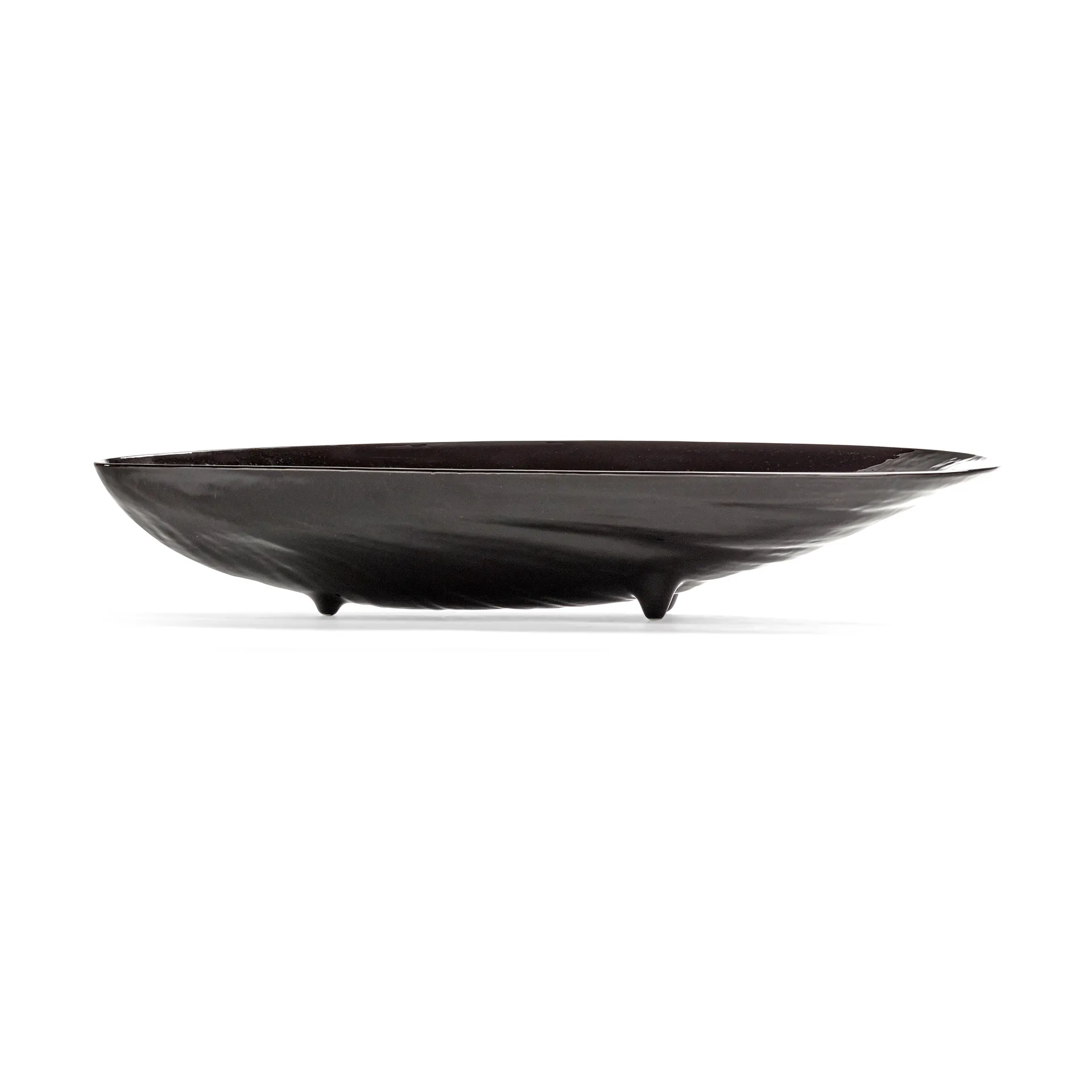 Les Objets Mouleversants MarcelL号碗 21.5x46cm, 黑色 Serax