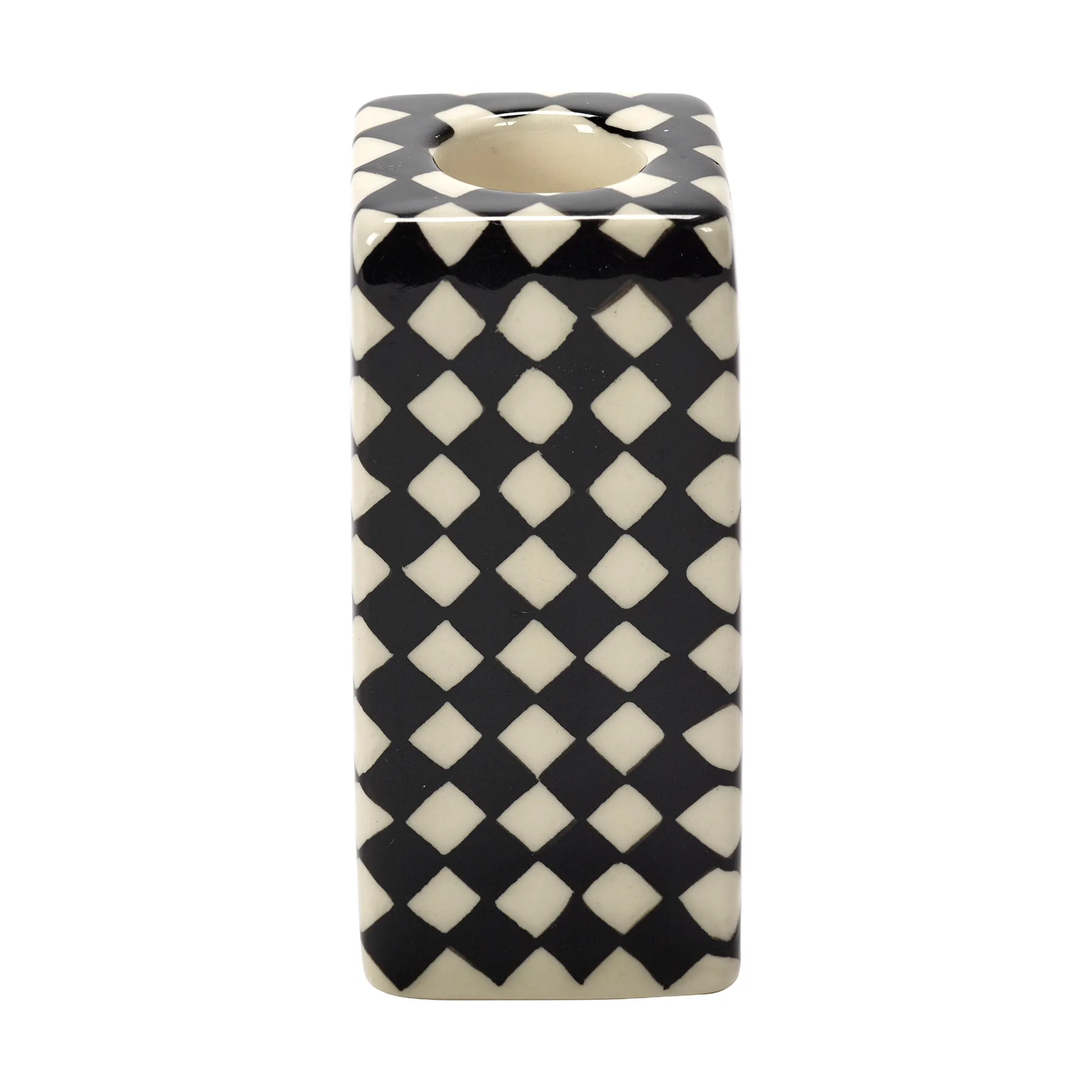 Les Objets Mouleversants N°1 烛台, 黑色-白色 Serax