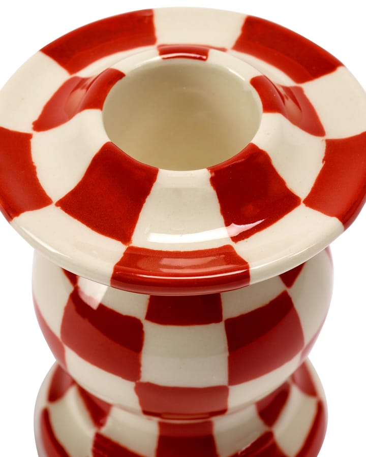 Les Objets Mouleversants N°2 烛台, 红色-白色 Serax