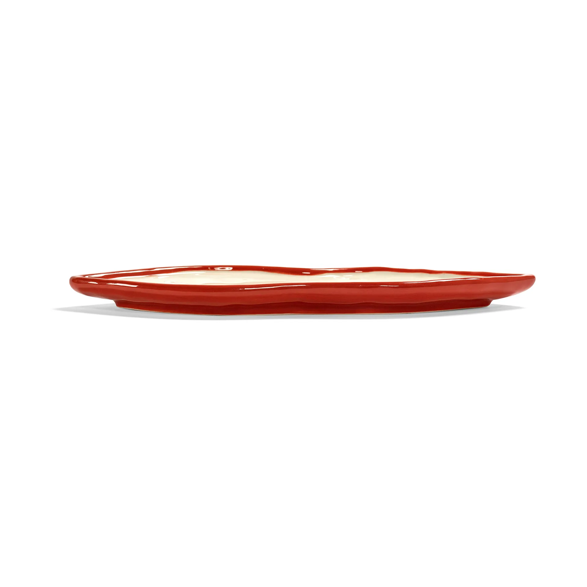 Les Objets MouleversantsM号托盘, 红色_白色 Serax