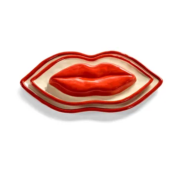 Les Objets MouleversantsS号托盘 - 红色 - Serax