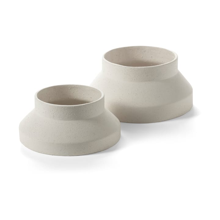 Mira 花瓶/cake stand L, 米色 Serax
