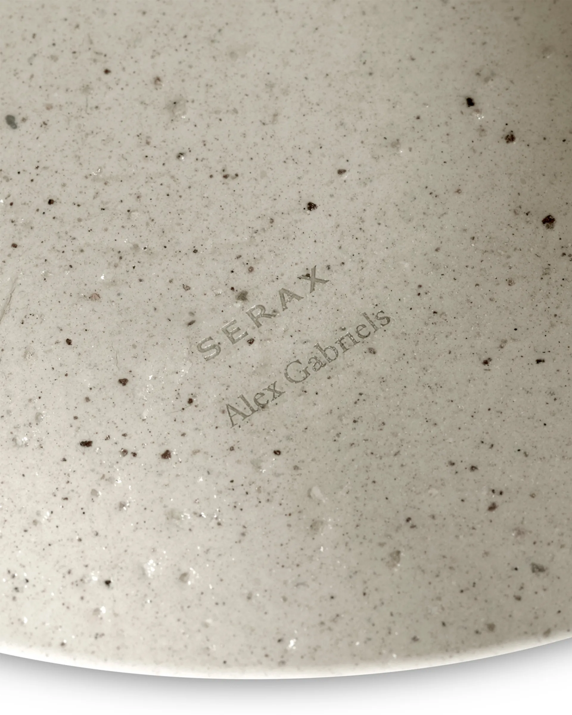 Mira 花瓶/cake stand S, 米色 Serax