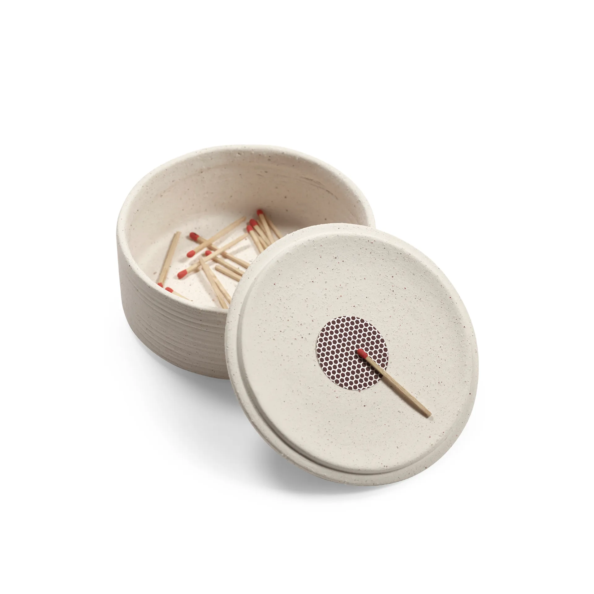 Mira 烛台/储物箱, 米色 Serax