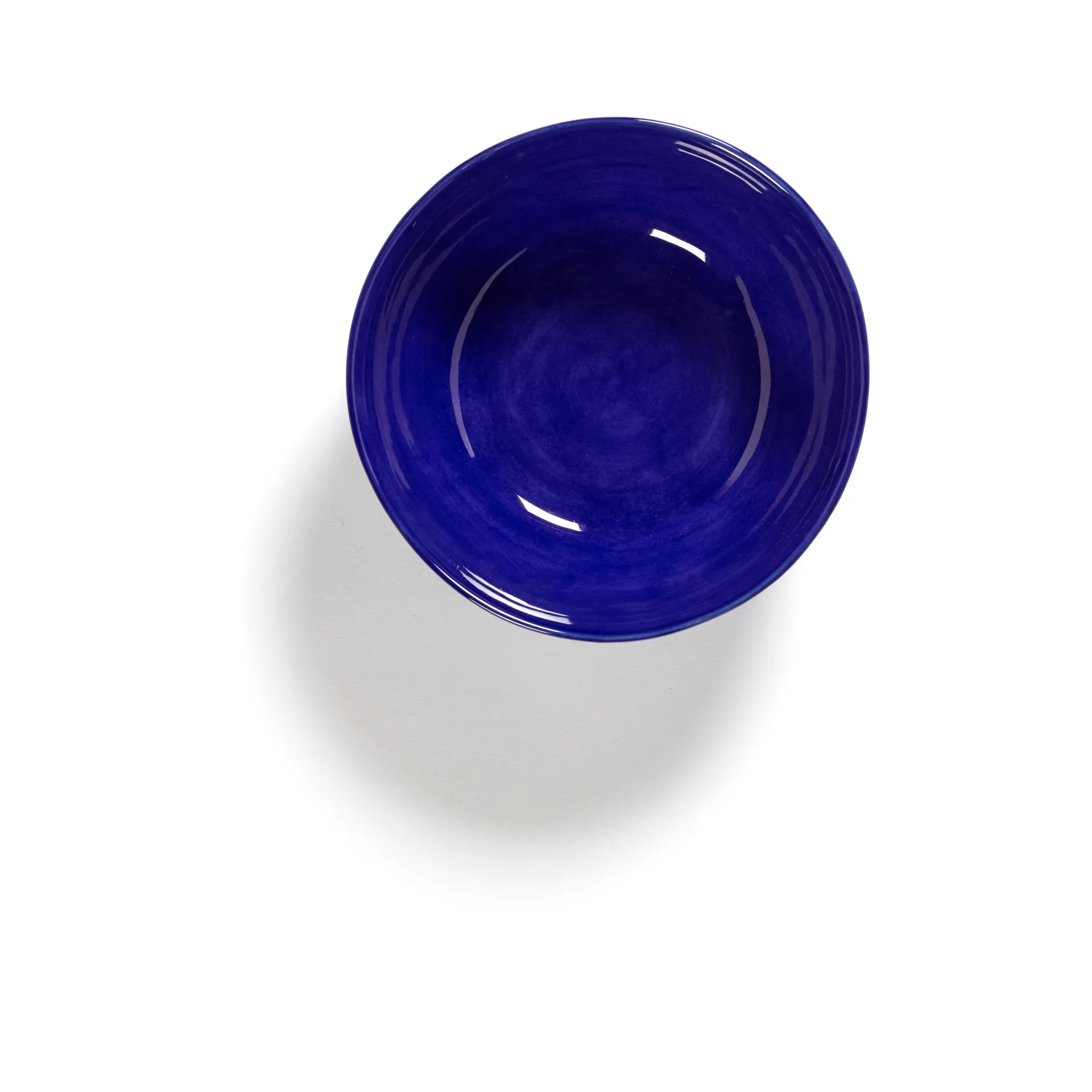 Ottolenghi Feast 大号碗 Ø17cm 4件装, 深蓝色条纹_白色 Serax