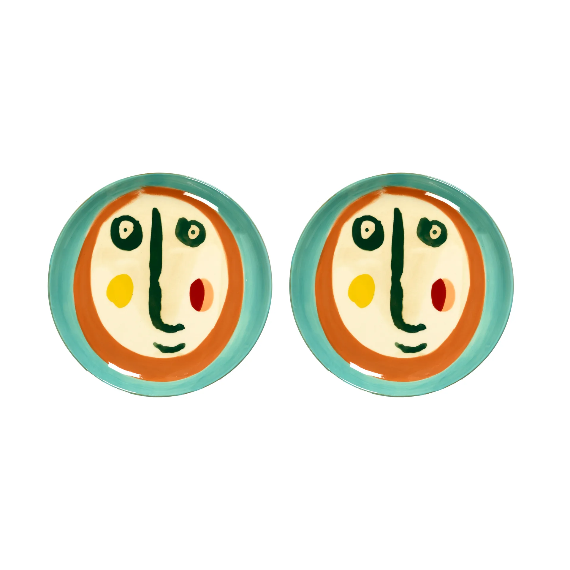 Ottolenghi Feast 盘子小号Ø19cm 2只装, 图案2 Serax