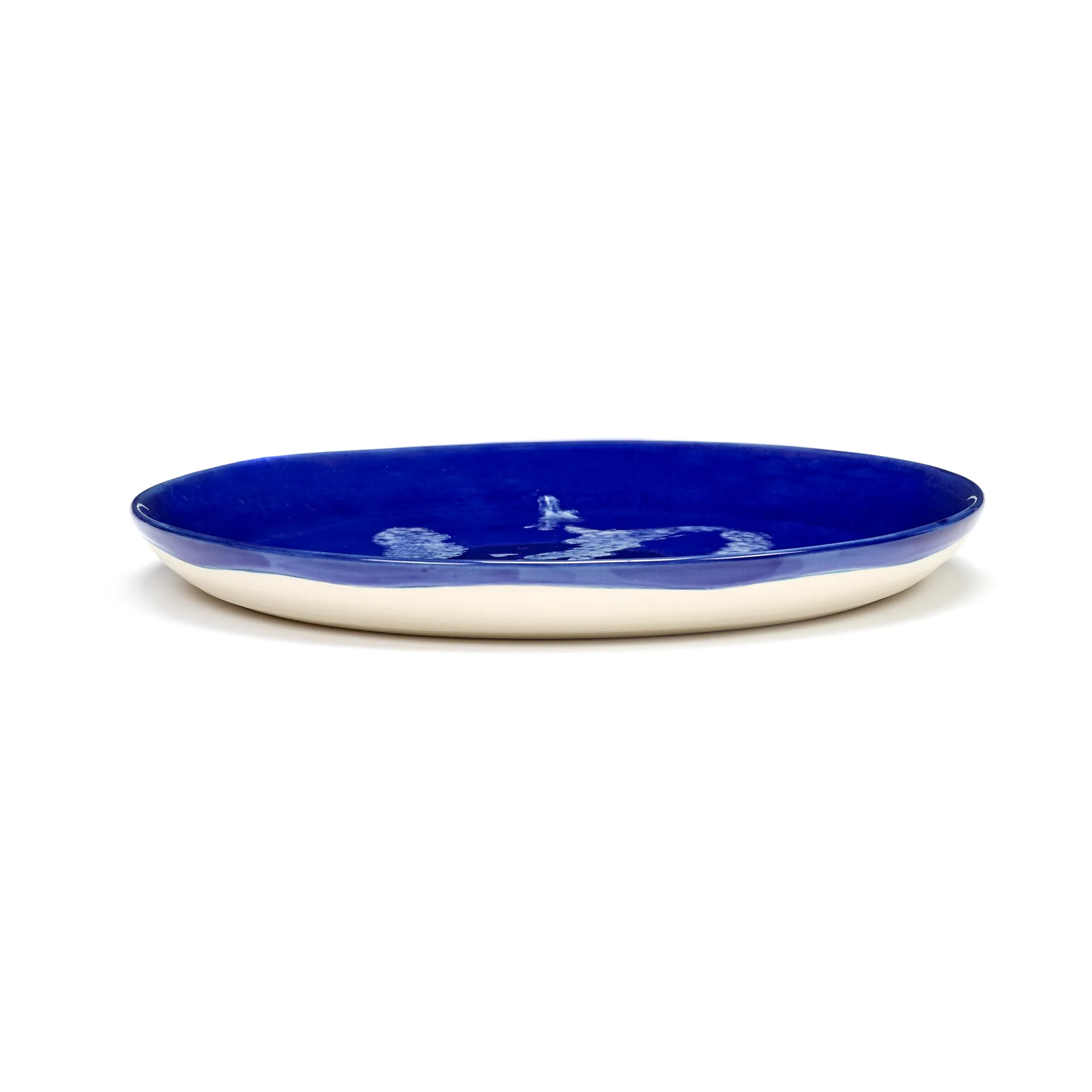 Ottolenghi Feast 盘子小号Ø19cm 2只装, 深蓝色_胡椒白 Serax