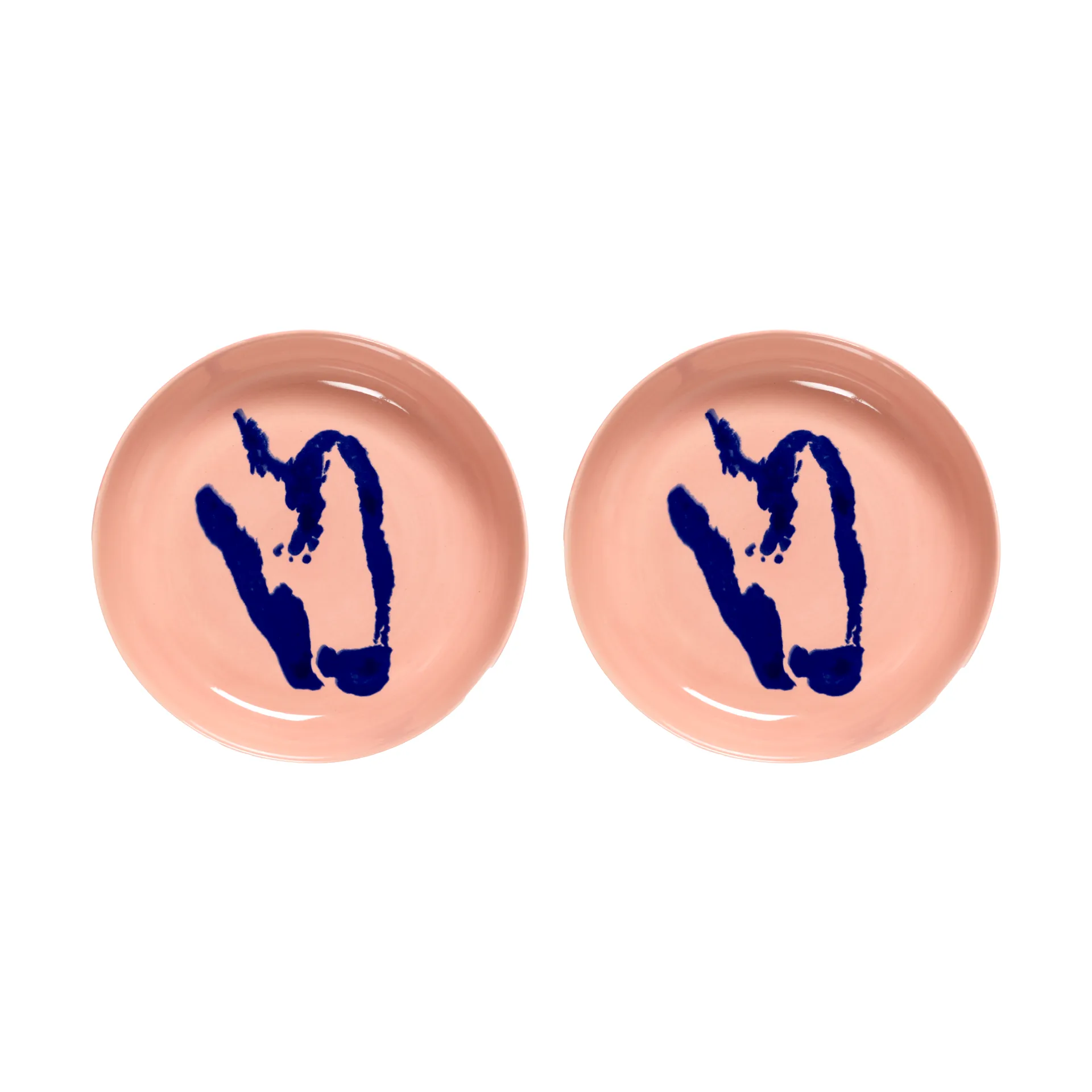 Ottolenghi Feast 深盘 Ø22 cm 两件套装, 粉色-pepper 蓝色 Serax