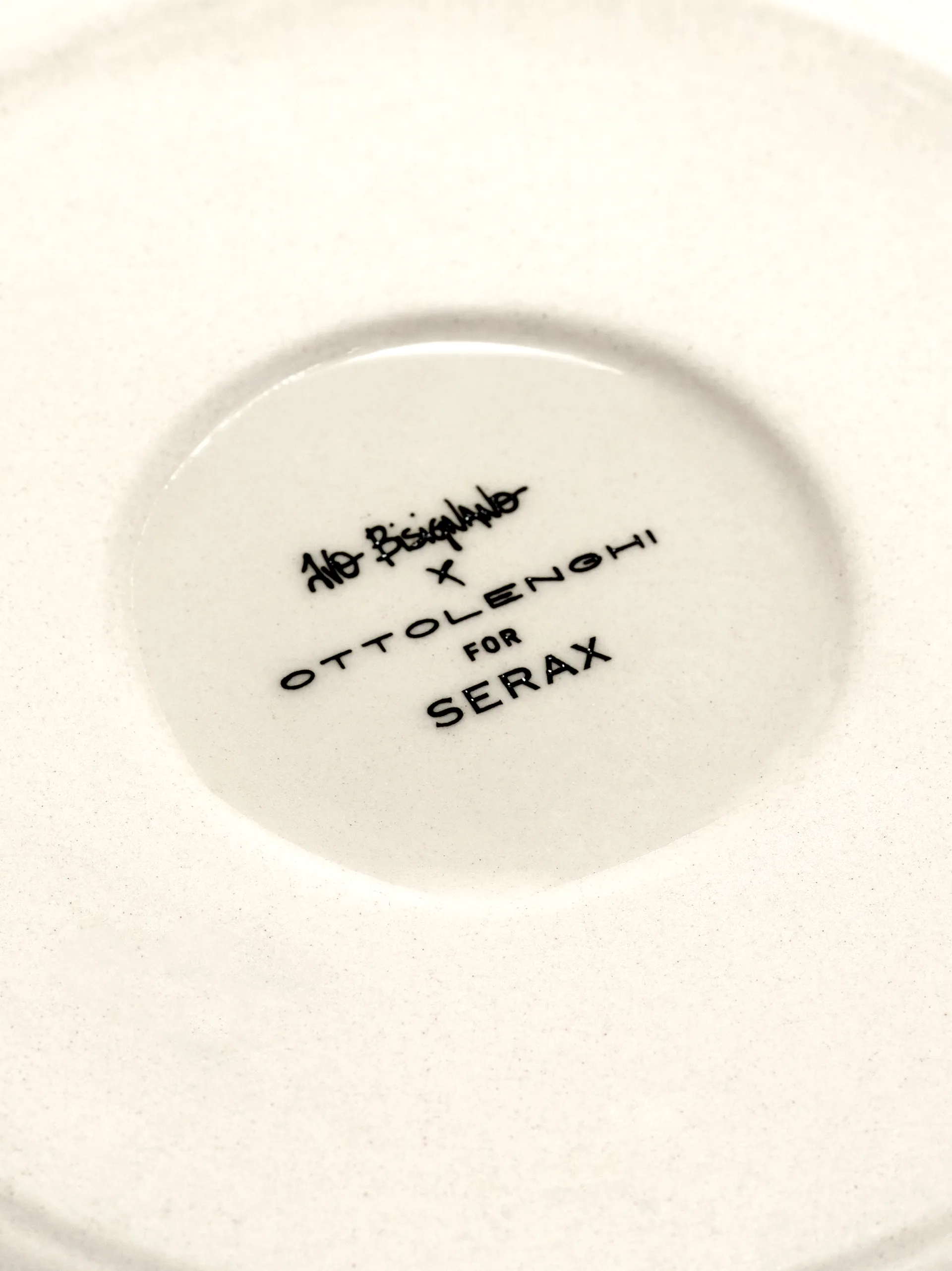 Ottolenghi Feast 盘子大号Ø26cm 2只装, 白色条纹_蓝色 Serax