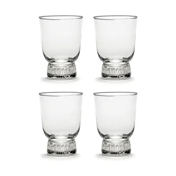 Ottolenghi Feast 水杯 330ml 4件装 - 喷砂条纹 - Serax