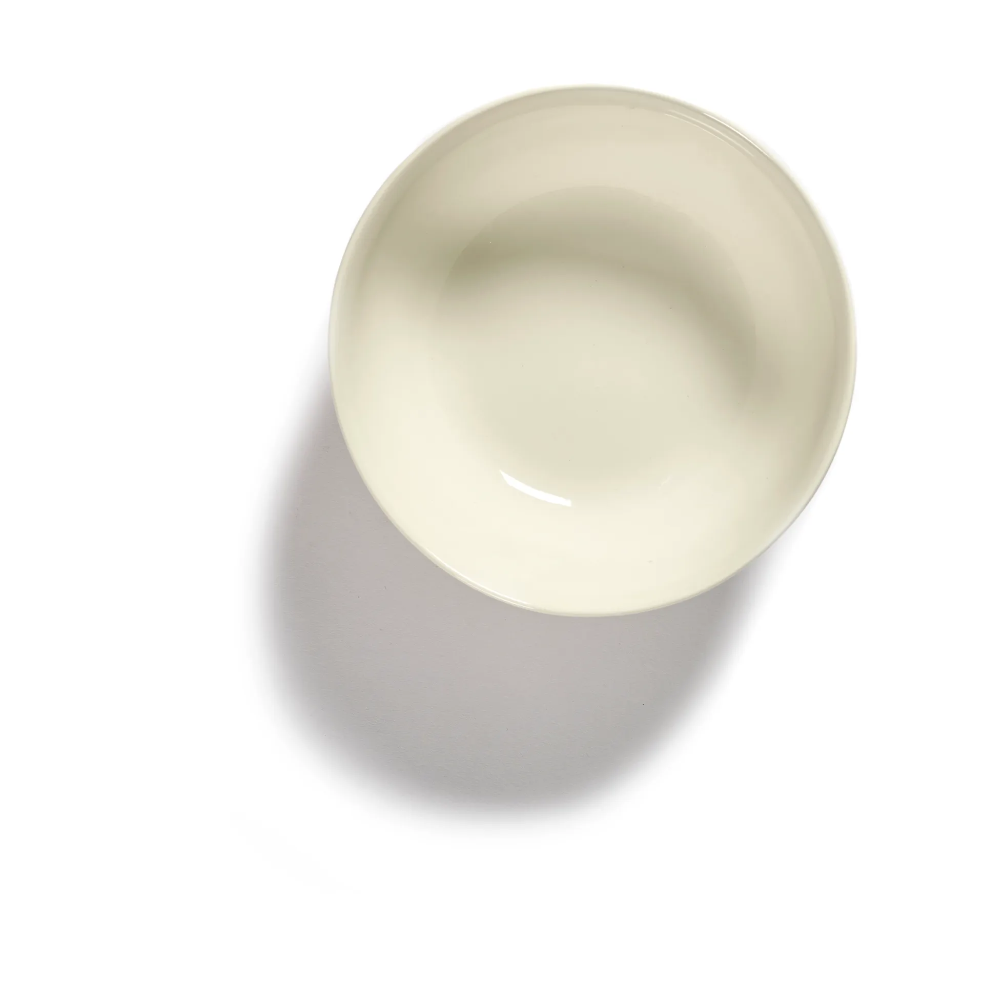 Ottolenghi Feast 碗 L Ø17 cm 四件套装, 白色 stripes-红色 Serax