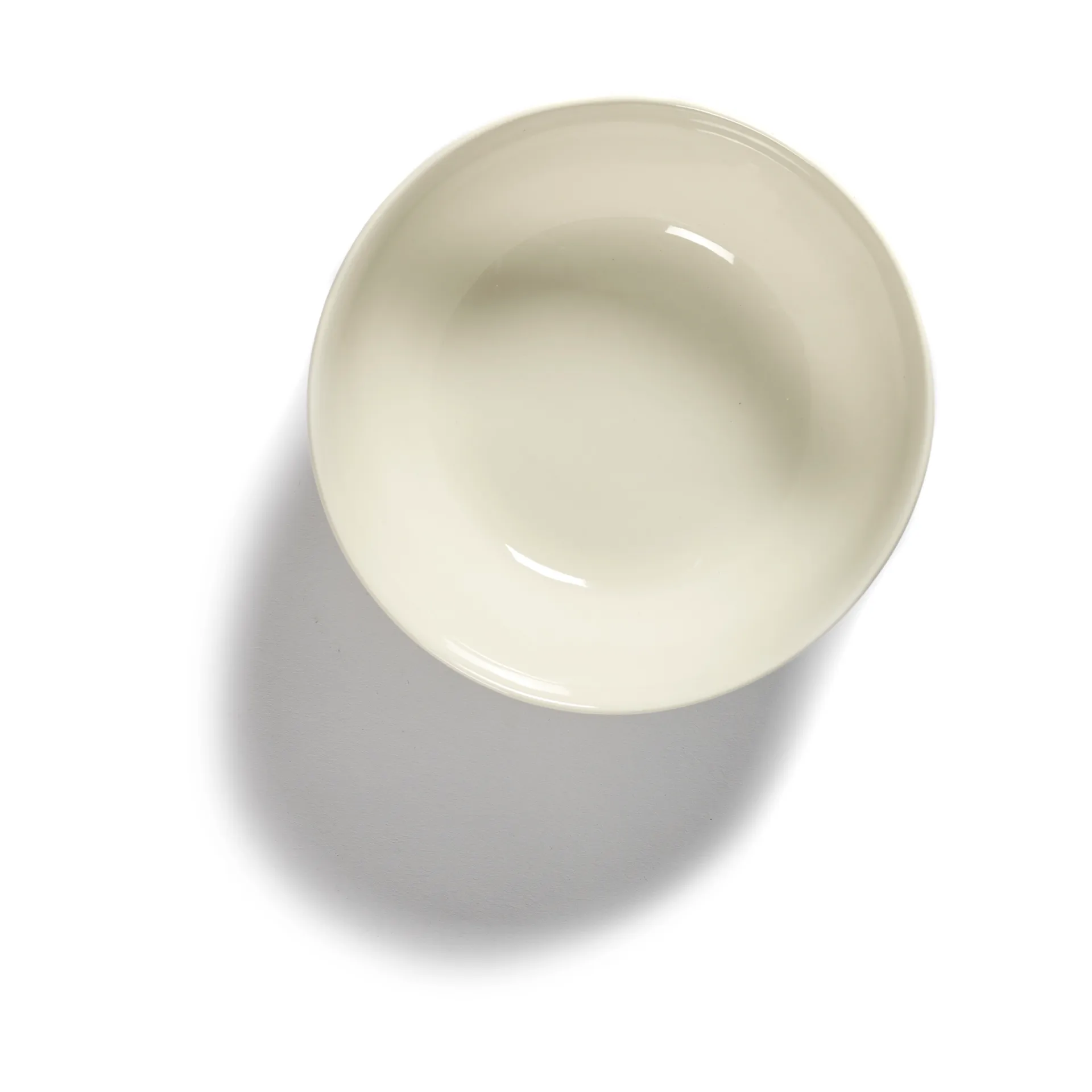 Ottolenghi Feast 碗 L Ø17 cm 四件套装, 白色-stripes 蓝色 Serax