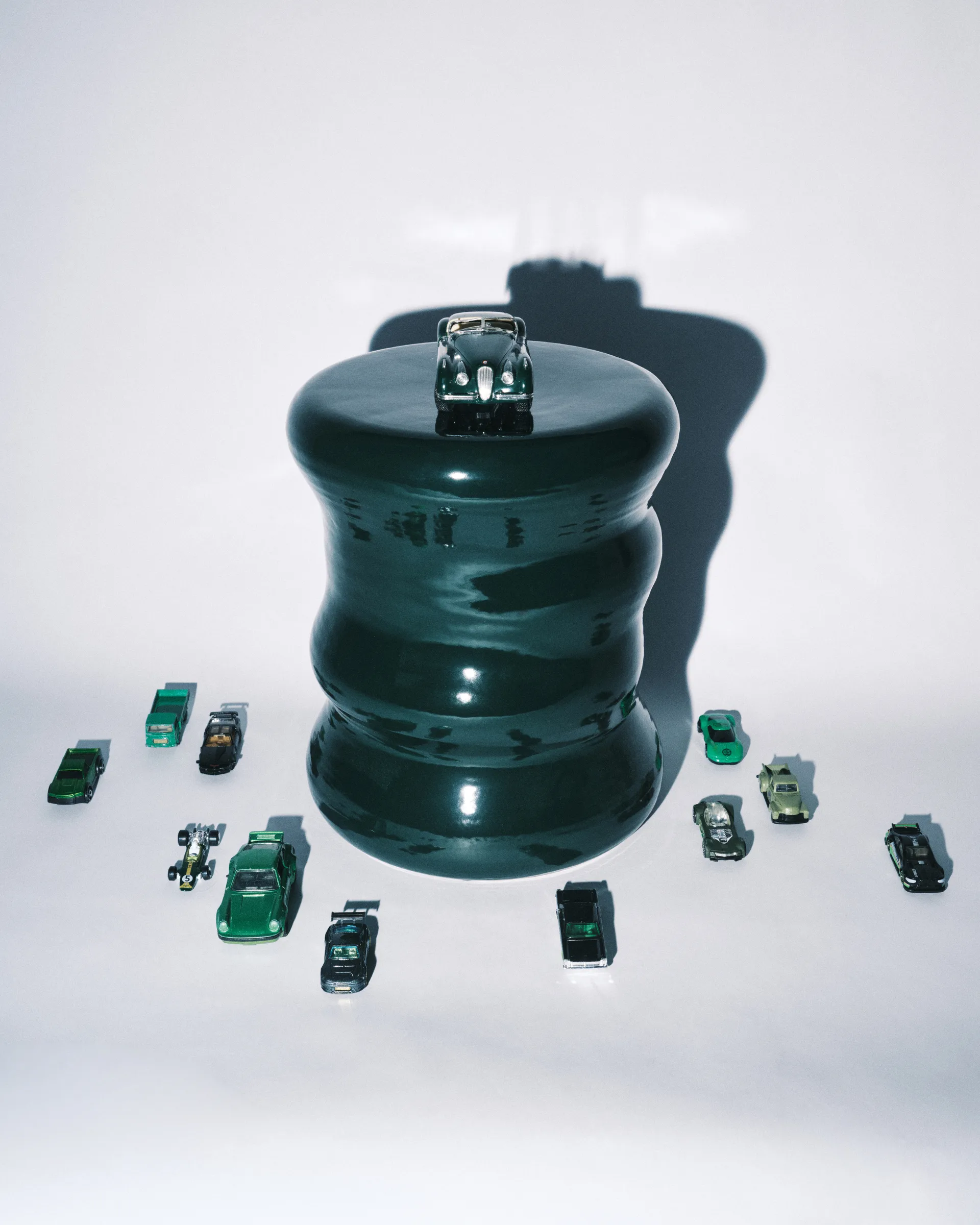 Pawn 小边桌 Ø29x34 cm, 绿色 Serax