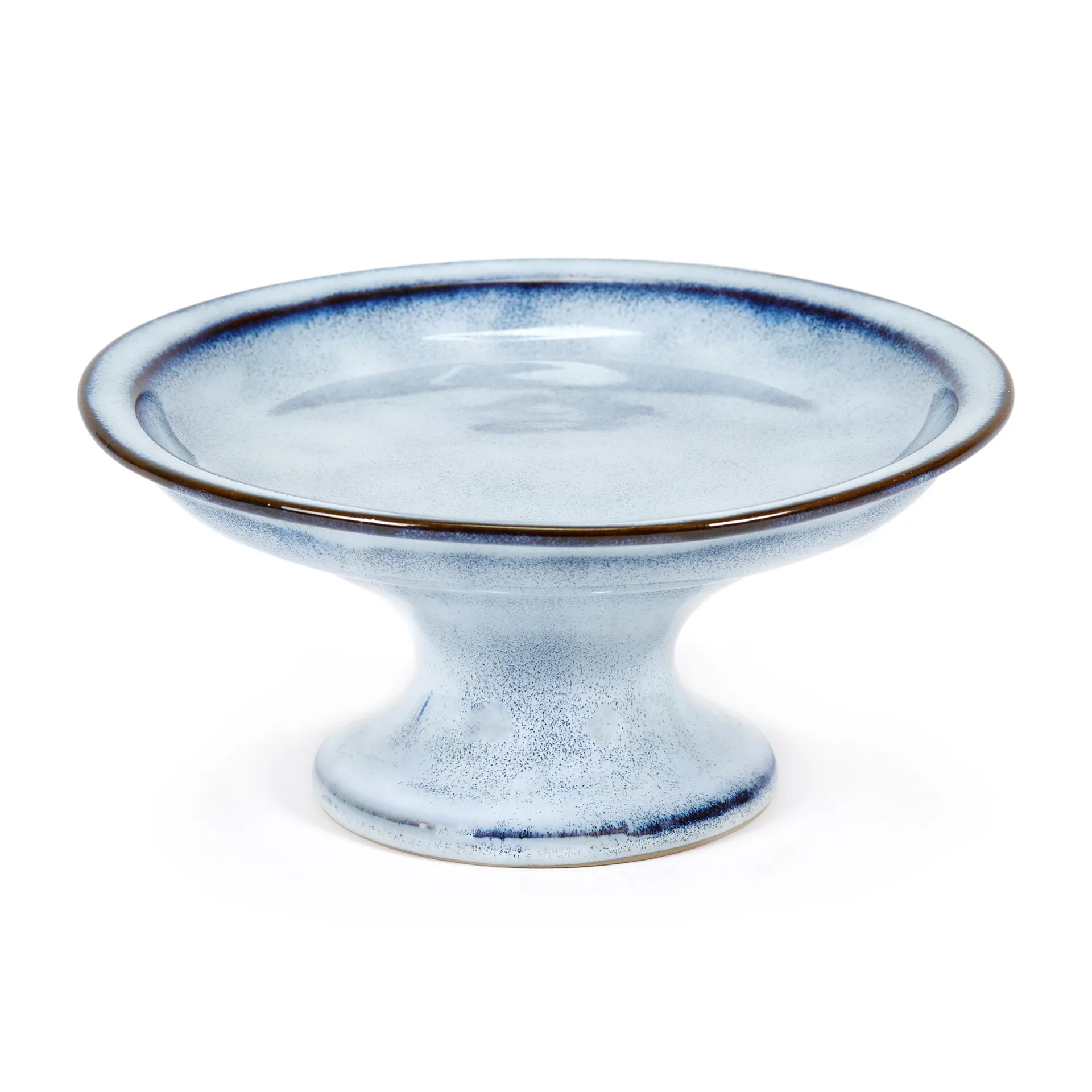 Pure 釉面蛋糕盘 小号 16.5cm, 蓝色 Serax