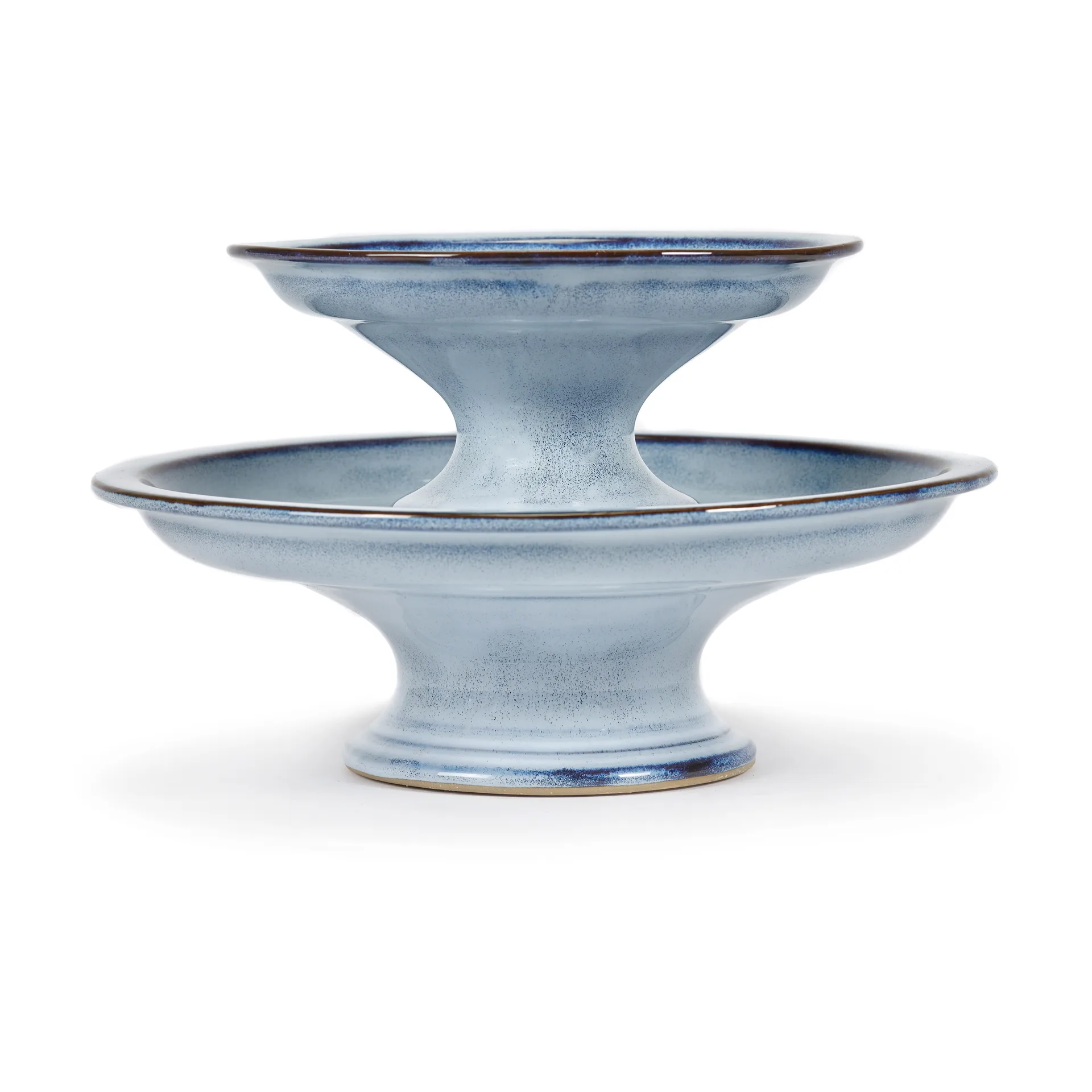 Pure 釉面蛋糕盘 小号 16.5cm, 蓝色 Serax