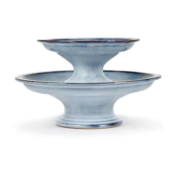 Pure 釉面蛋糕盘 小号 16.5cm - 蓝色 - Serax