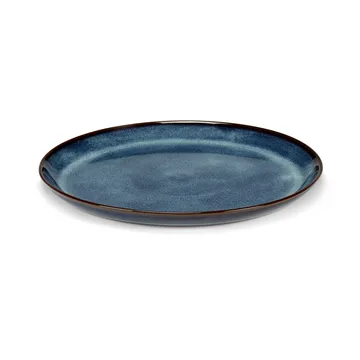 Pure 釉面盘 中号 23.5cm - Dark 蓝色 - Serax