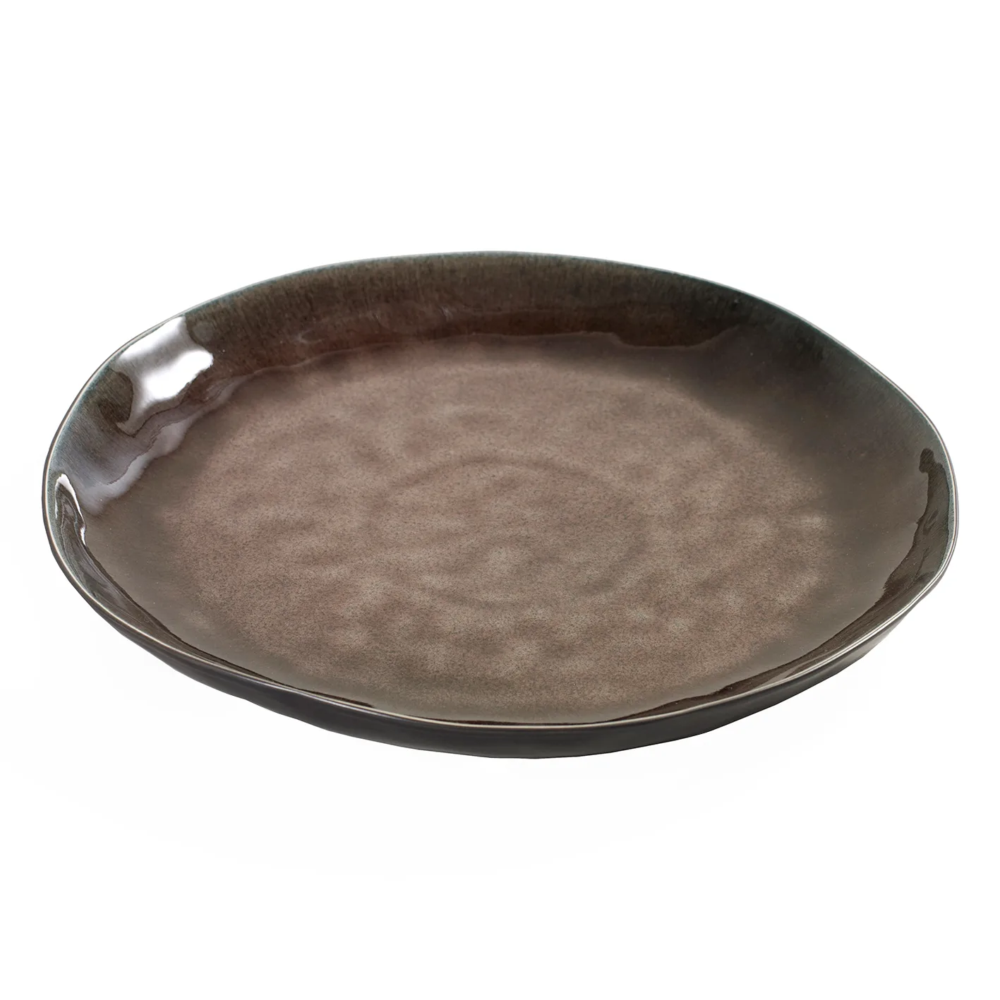 Pure 盘28cm, 棕色 Serax