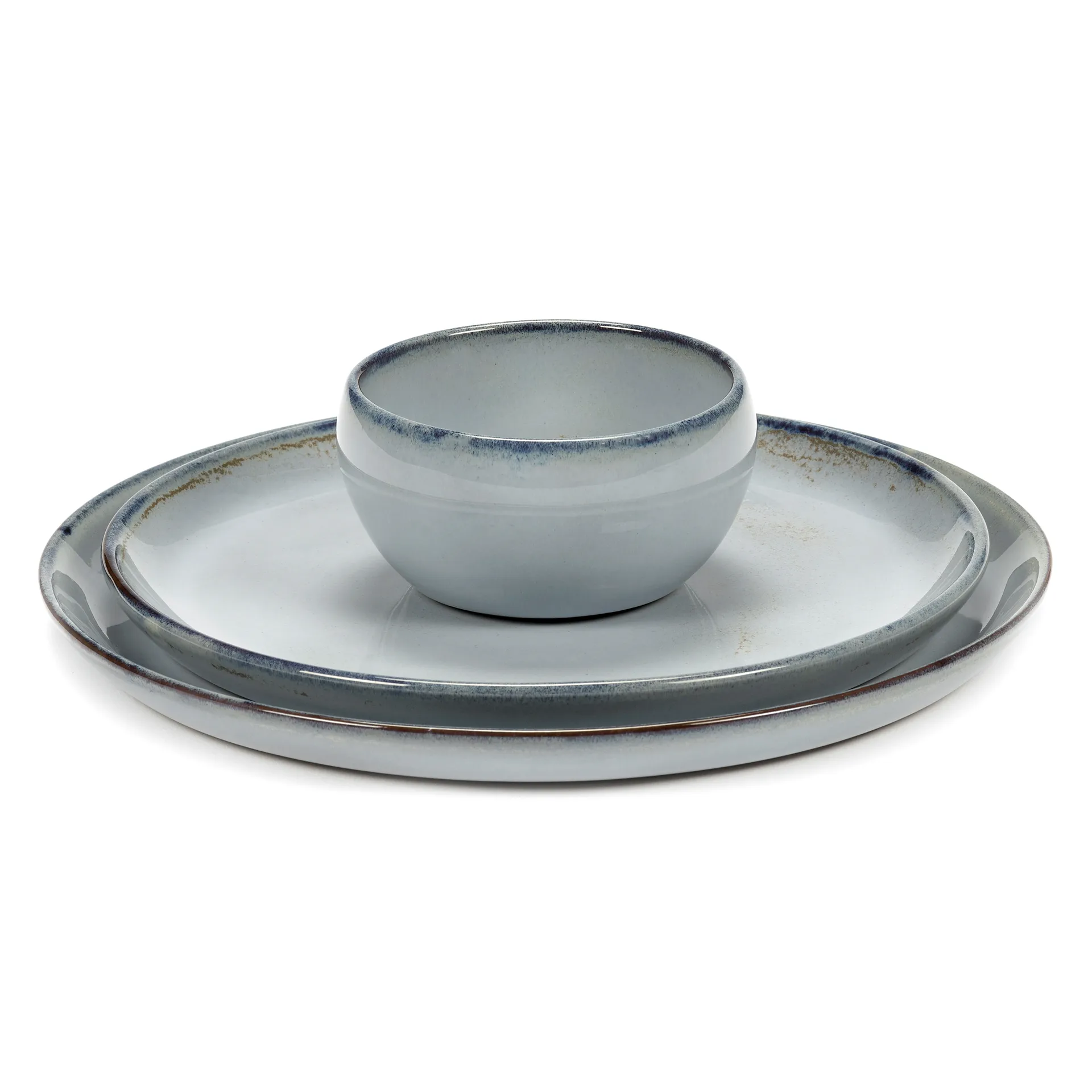 Pure Blue Glazed 碗  Ø9 cm, 蓝色 Serax