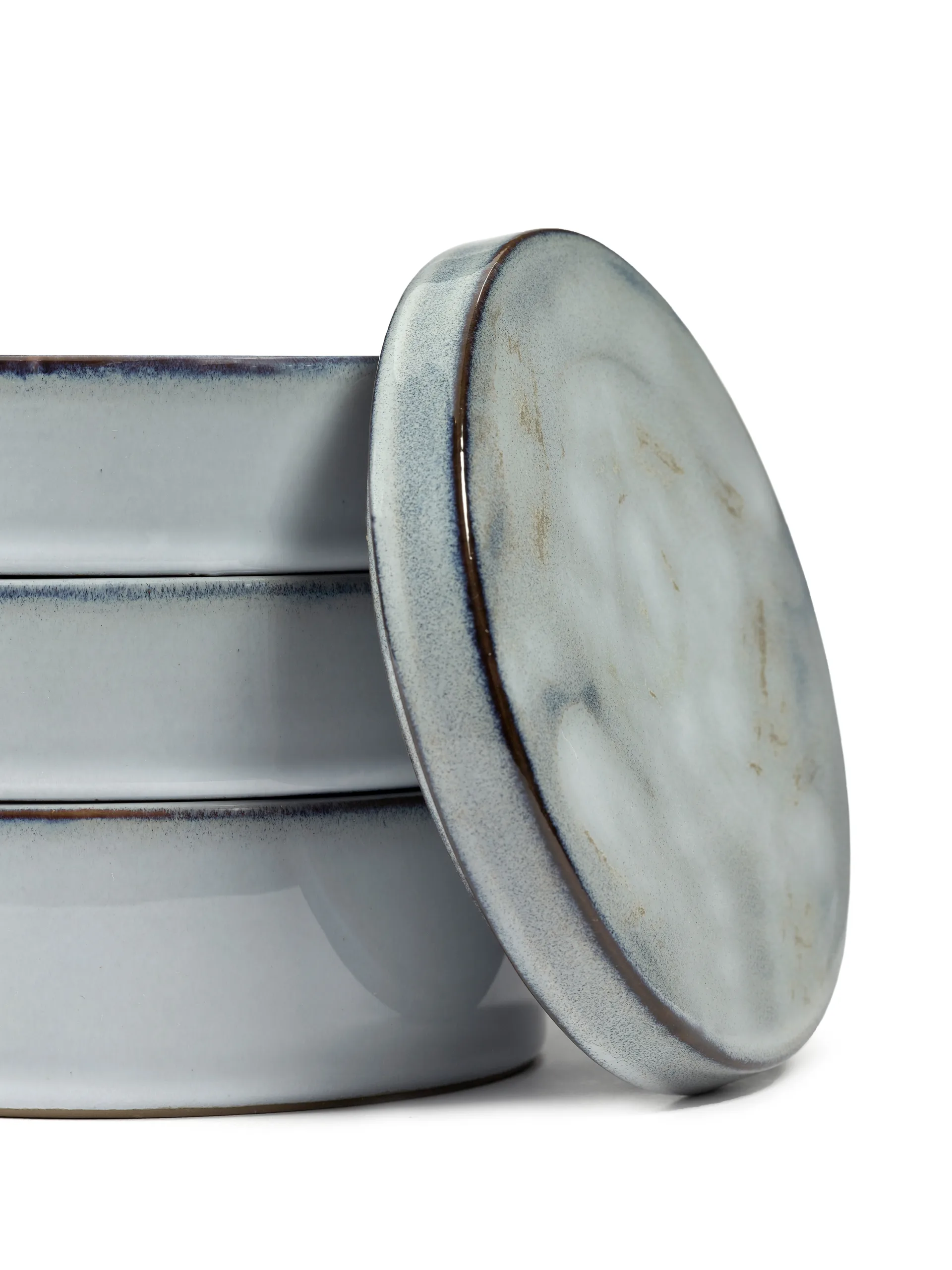 Pure 碗  s 3 pieces stackable 14 cm, 蓝色 Serax