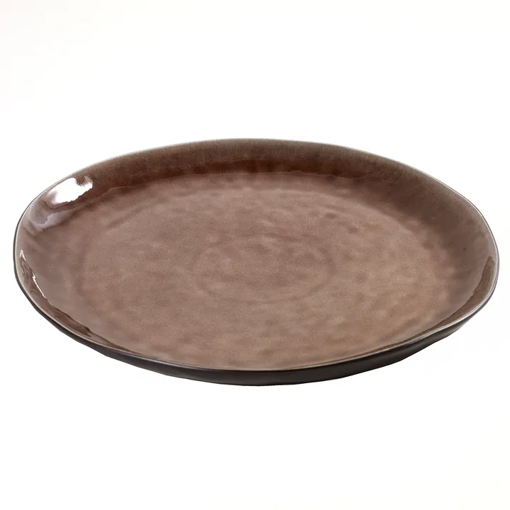 Pure餐盘34cm - 棕色 - Serax