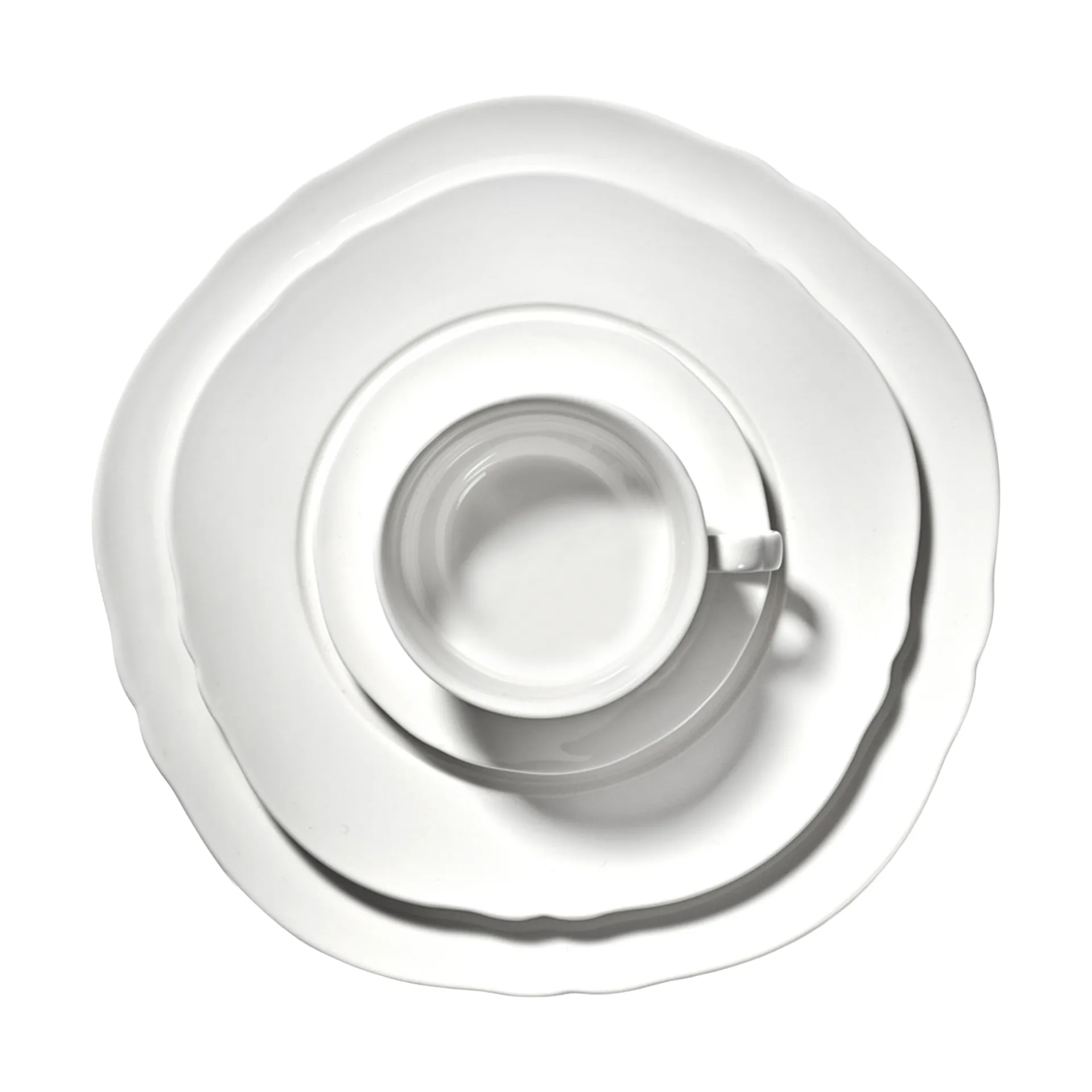 Silhouette 浓缩咖啡杯 10 cl 4-pack, 白色 Serax