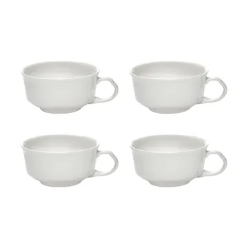 Silhouette浓缩咖啡杯 100ml 4件装 - 白色 - Serax