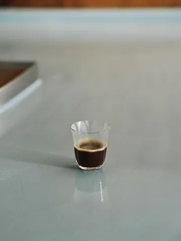 Silhouette双份浓缩玻璃杯 110ml 4件装 - 透明 - Serax