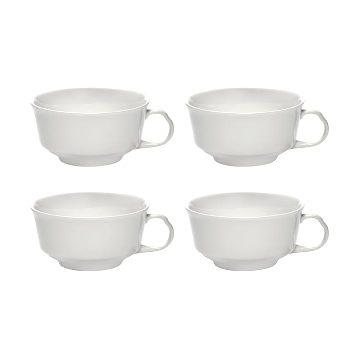 Silhouette 咖啡杯 19 cl 4-pack - 白色 - Serax