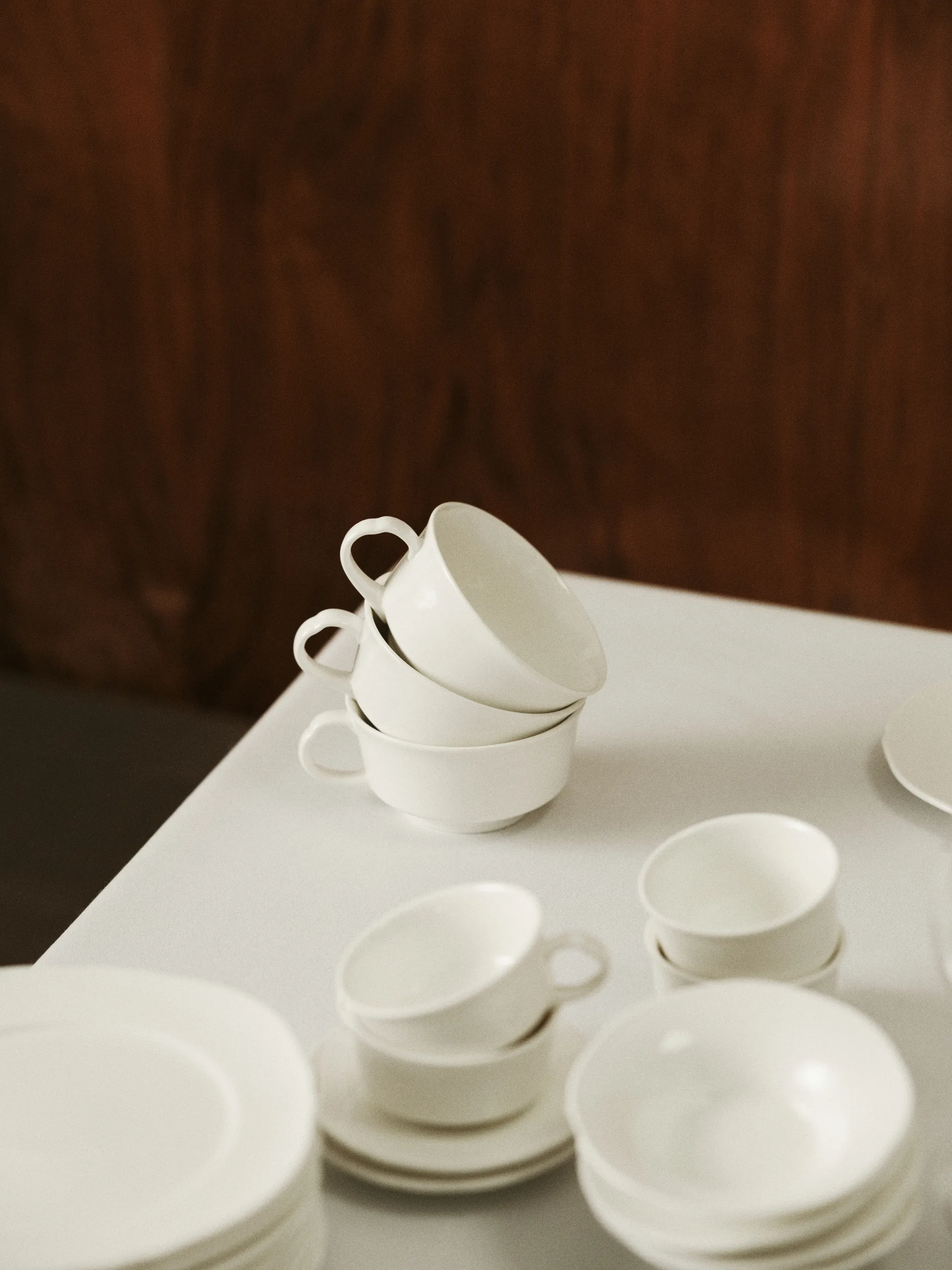 Silhouette 咖啡杯 19 cl 4-pack, 白色 Serax