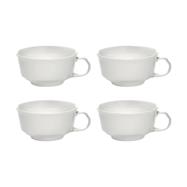Silhouette咖啡杯 190ml 4件装 - 白色 - Serax