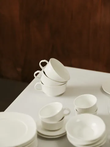 Silhouette咖啡杯 190ml 4件装 - 白色 - Serax
