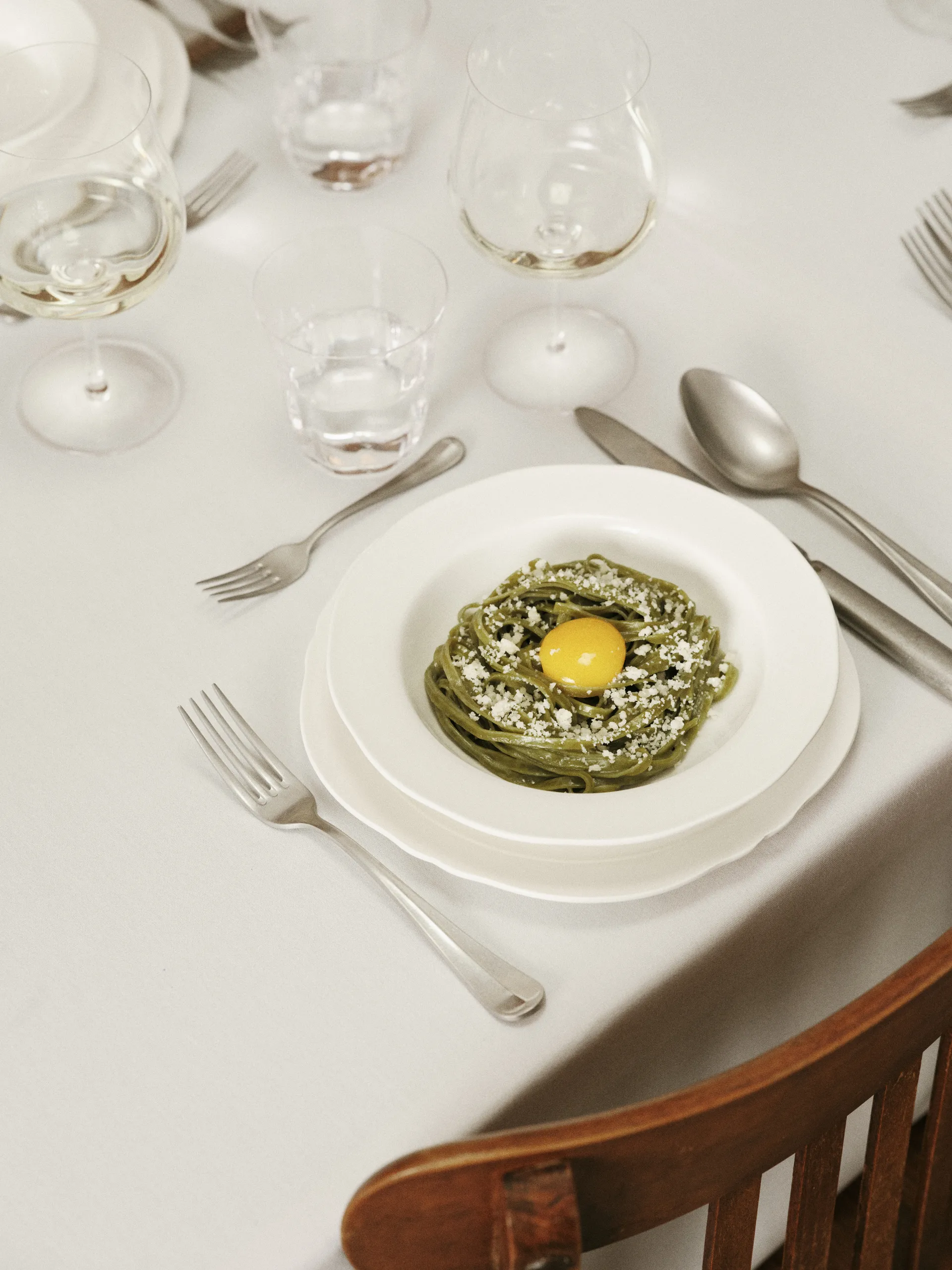 Silhouette 意面盘/深盘 Ø22 cm 4-pack, 白色 Serax